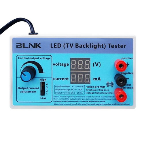 (EU Plug) Digital LED TV Backlight Tester Adjustable Current Voltage Test LED Lamp Bead Maintenance Assistant Tester 2
