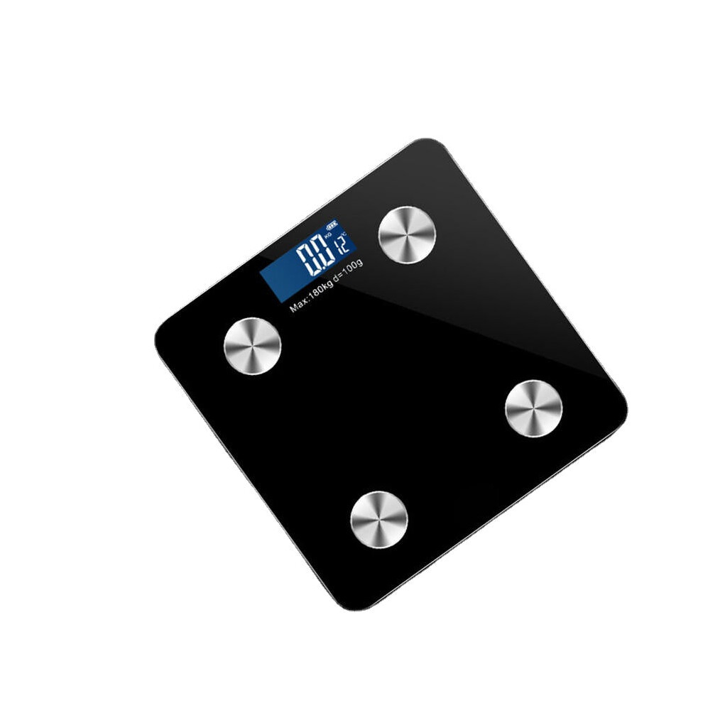 Gzuk Black (Black) Digital Intelligent Weight Scale Health Scale Accurate Body Fat Scale Bluetooth App