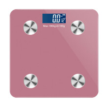 (Pink) Digital Intelligent Weight Scale Health Scale Accurate Body Fat Scale Bluetooth App