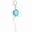 150CM Soft Rubber Tape Measures Sewing Tailor Body Measuring Tool With Key Ring 4