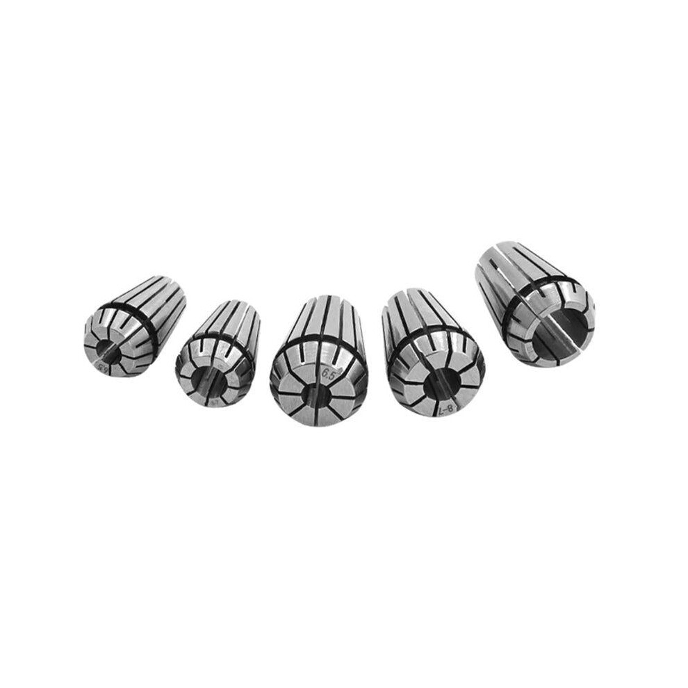 5pcs ER16 ER20 Spring Collet 6.5-13mm Collet Chuck for CNC Milling Lathe Tool