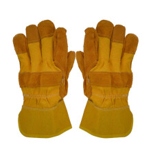 Leather Welding Gloves Wearproof Cut-Resistant Anti-stab Security Protection Fitness