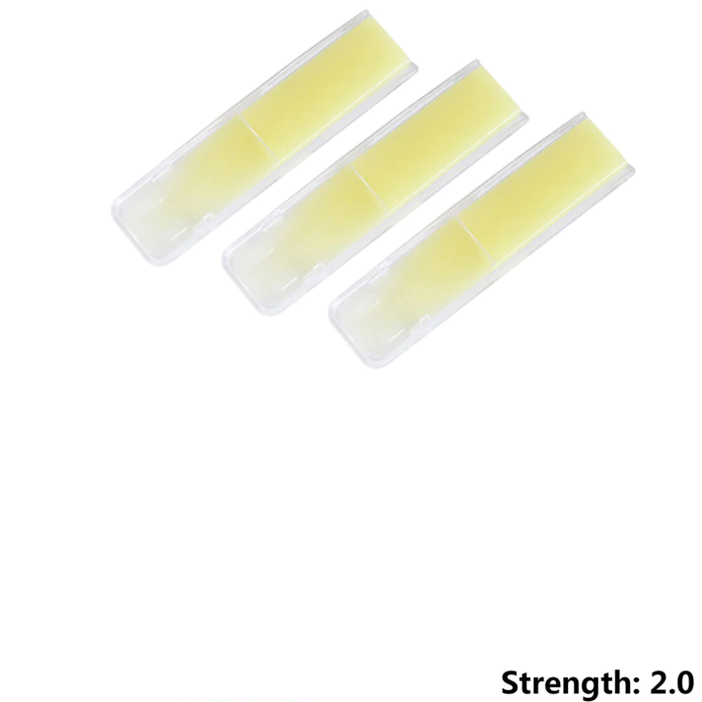 (2) 3Pcs Treble Saxophone Reeds Synthetic Resin 1.5/2.0/2.5 Reed Strength Sax Woodwind Instrument Plastic Parts Accessories