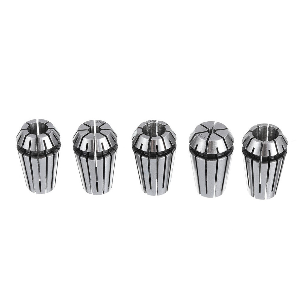 5Pcs ER16 Collet Set 1/8-3/8 Inch Spring Chuck Collet for CNC Milling Lathe Tool