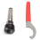 MT3 ER25 M12 Collet Chuck Holder Tool Holder CNC Milling Tool with Spanner 4