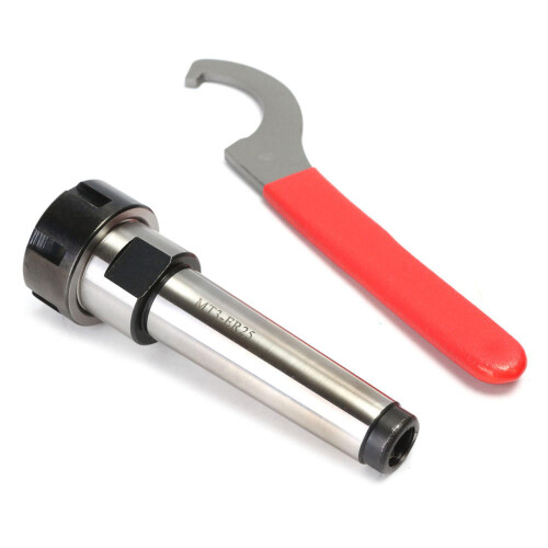 MT3 ER25 M12 Collet Chuck Holder Tool Holder CNC Milling Tool with Spanner 2