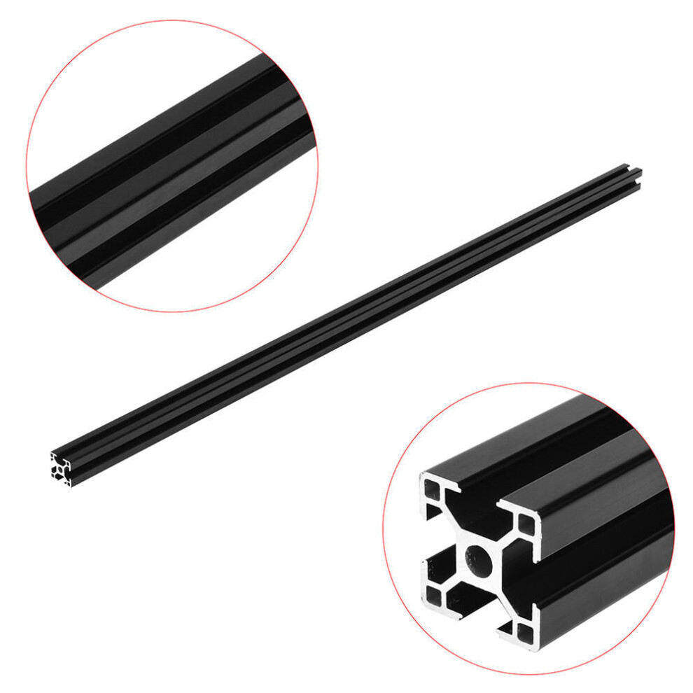 Black 1000mm 3030 T Slot Aluminum Profile Extrusion Frame for CNC