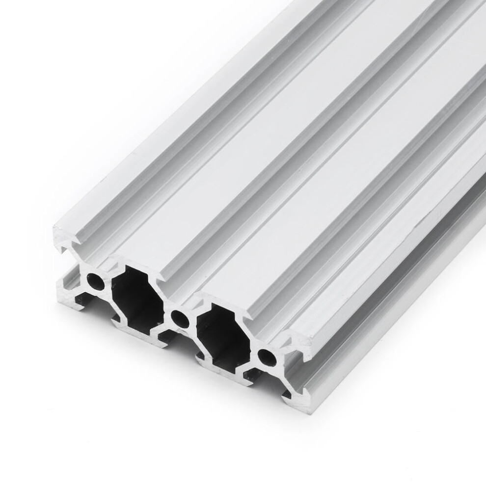 (500mm) Silver 2060 V-Slot Aluminum Extrusions 20x60mm Aluminum Profile Extrusion Frame For CNC Laser Engraving Machine