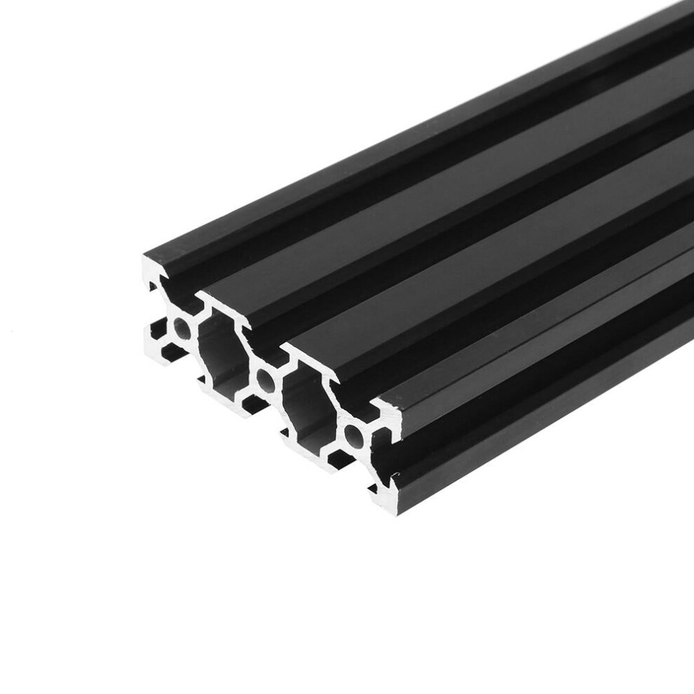 (1000mm) 200-1000mm Black 2060 V-Slot Aluminum Profile Extrusion Frame for CNC Tool DIY