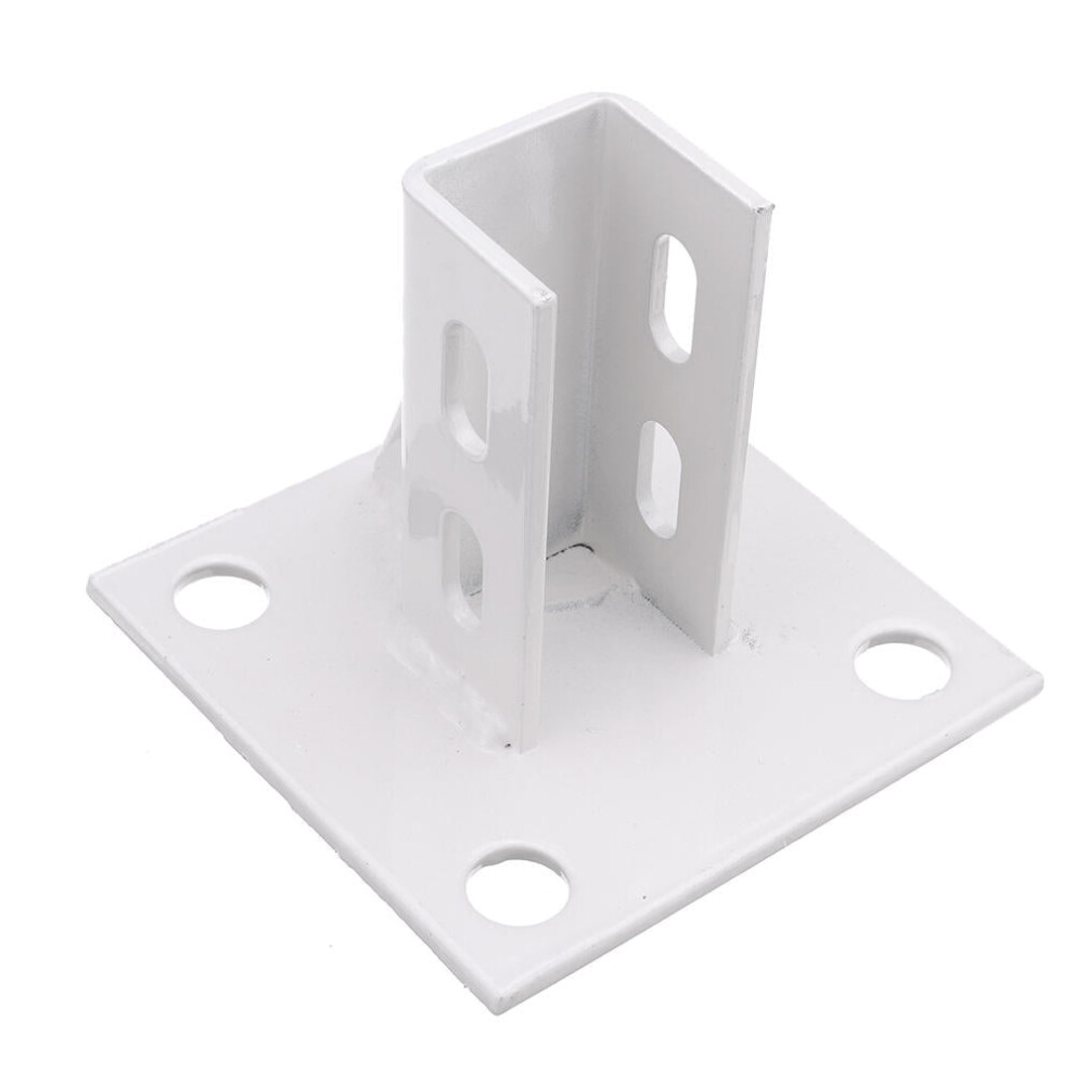 (4040) 3030/3060/4040/4080/4545/5050 Aluminum Extrusions Square Foot Connector Cup Ground Fence Guardrail Base Accessories 9078193489811