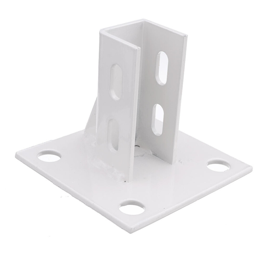 (4545) 3030/3060/4040/4080/4545/5050 Aluminum Extrusions Square Foot Connector Cup Ground Fence Guardrail Base Accessories 9078193489835