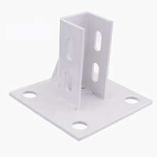 (3030) 3030/3060/4040/4080/4545/5050 Aluminum Extrusions Square Foot Connector Cup Ground Fence Guardrail Base Accessories