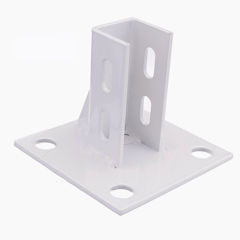 (3030) 3030/3060/4040/4080/4545/5050 Aluminum Extrusions Square Foot Connector Cup Ground Fence Guardrail Base Accessories 9078193489842