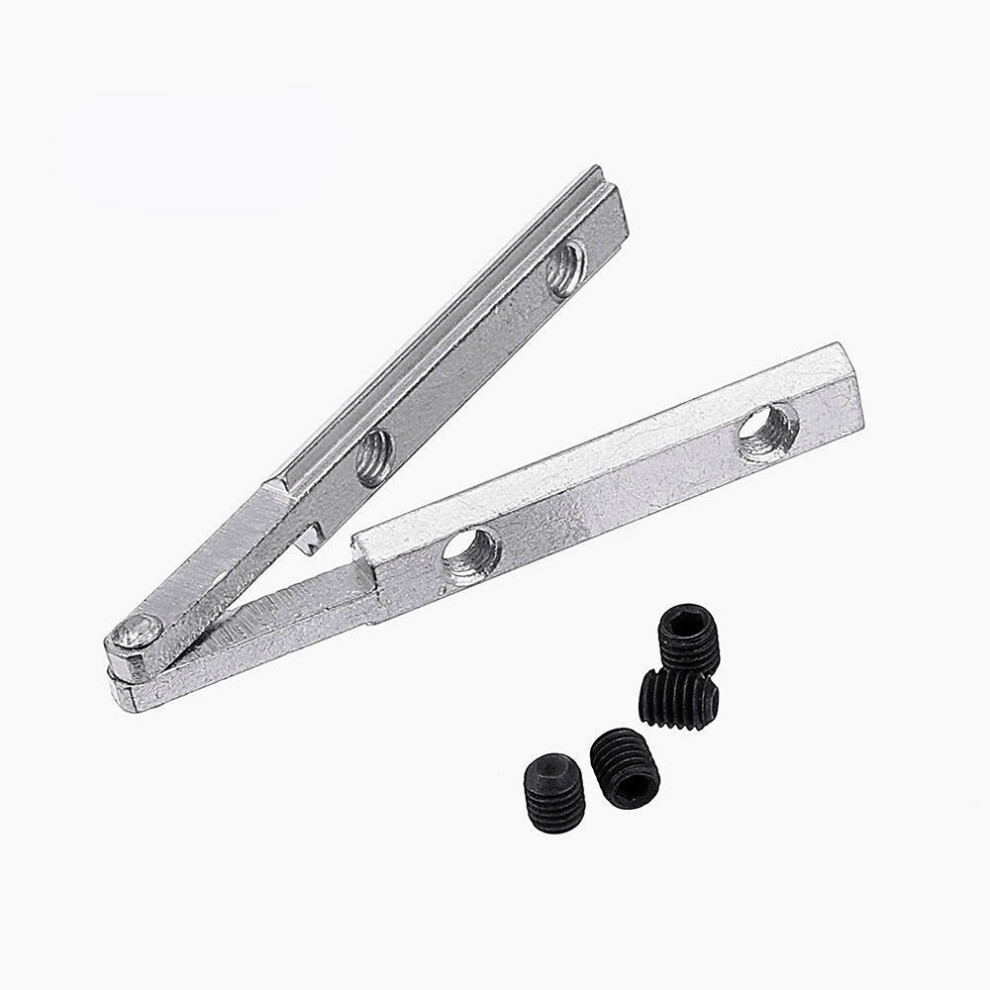 (2020) 2020/3030/4040 Aluminum Extrusions Arbitrary Multiple Angle Connector Angled Slot Joints 9078193490091