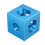 Three Way Cube Connector for 2020 V-slot Aluminum Extrusions Profile Blue 3