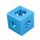 Three Way Cube Connector for 2020 V-slot Aluminum Extrusions Profile Blue 6