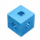 Three Way Cube Connector for 2020 V-slot Aluminum Extrusions Profile Blue 9