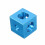 Three Way Cube Connector for 2020 V-slot Aluminum Extrusions Profile Blue 4