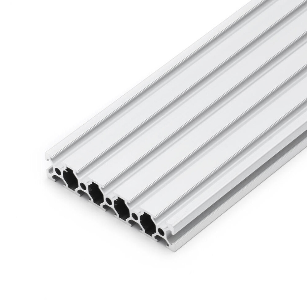 (500mm) Silver 20100 T Slot Aluminum Extrusions 20x100mm Aluminum Profile Extrusion Frame For CNC