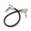 (C) 1PC Low Noise Guitar Effect Pedal Board Patch Cable Cord With Right Angle Plug 3