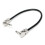 (C) 1PC Low Noise Guitar Effect Pedal Board Patch Cable Cord With Right Angle Plug 7