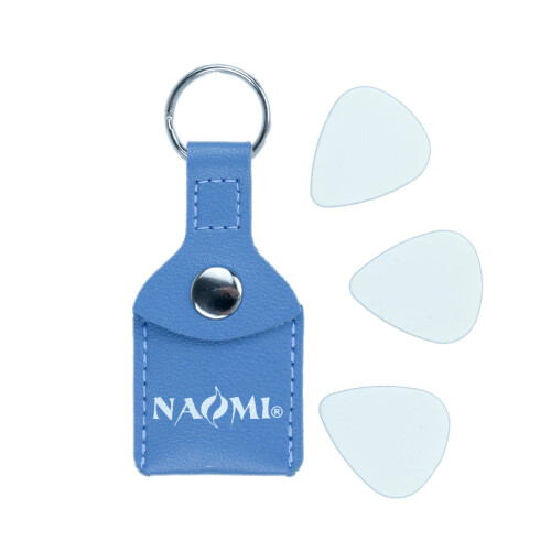 Faux Leather Guitar Picks Plectrums Bag 1