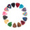 500PCS Without Standard Guitar Picks Celluloid Picks 2
