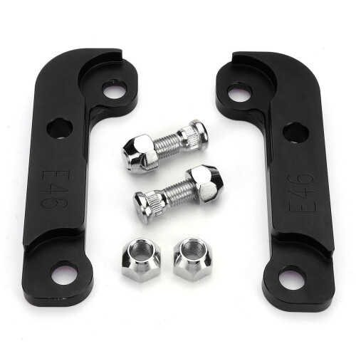 Adapter Tire Increasing Turn Angle 25%-30% For BMW E46 M3 Tuning Drift Power Black 2