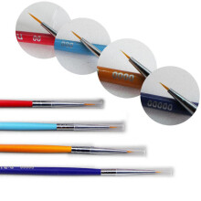 4Pcs Model Special Point Brush Models Hobby Painting Tools Accessory Hook Line Pen