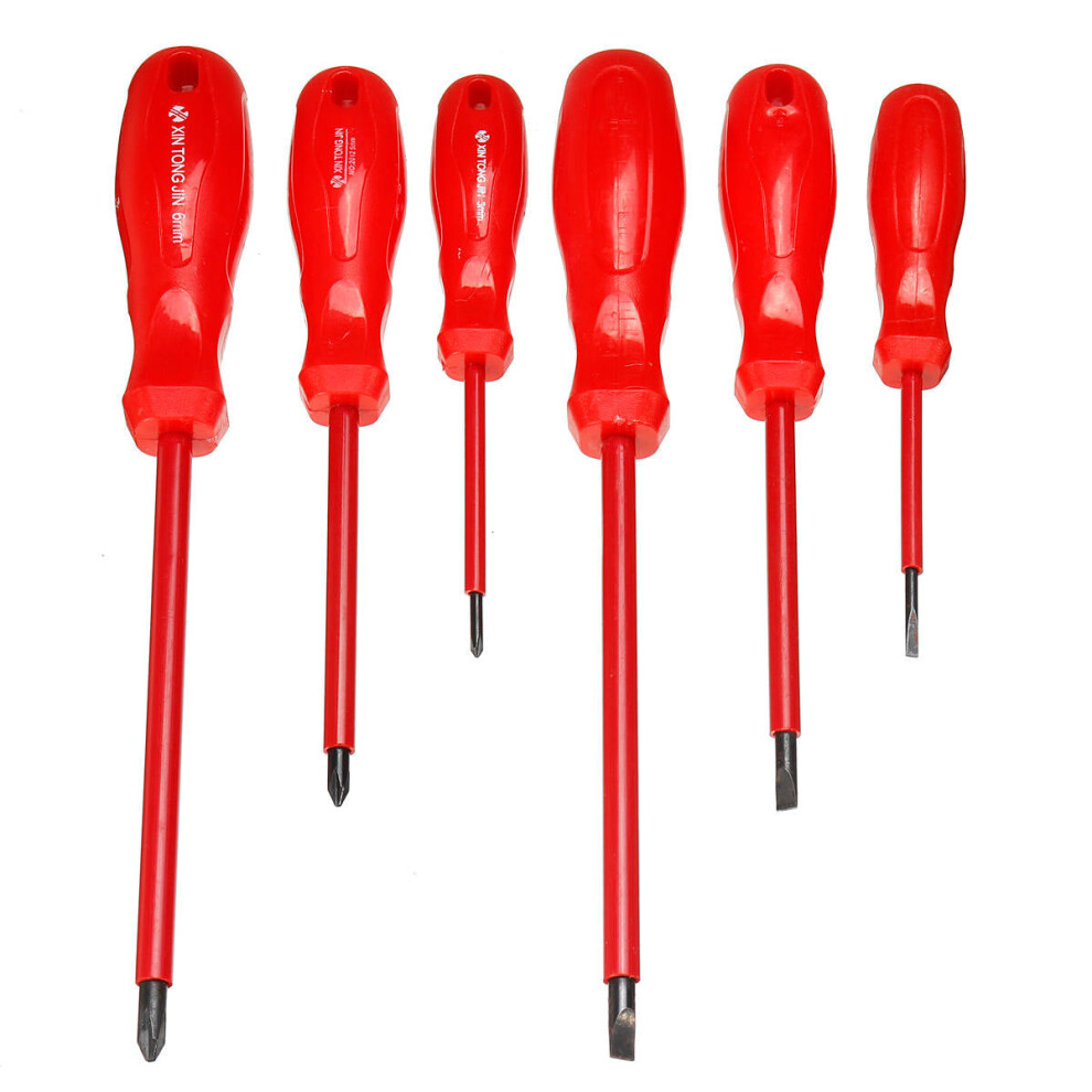 (5*100mm Cross) 1000V Electronic Insulated Hand Screwdriver Repair Tool