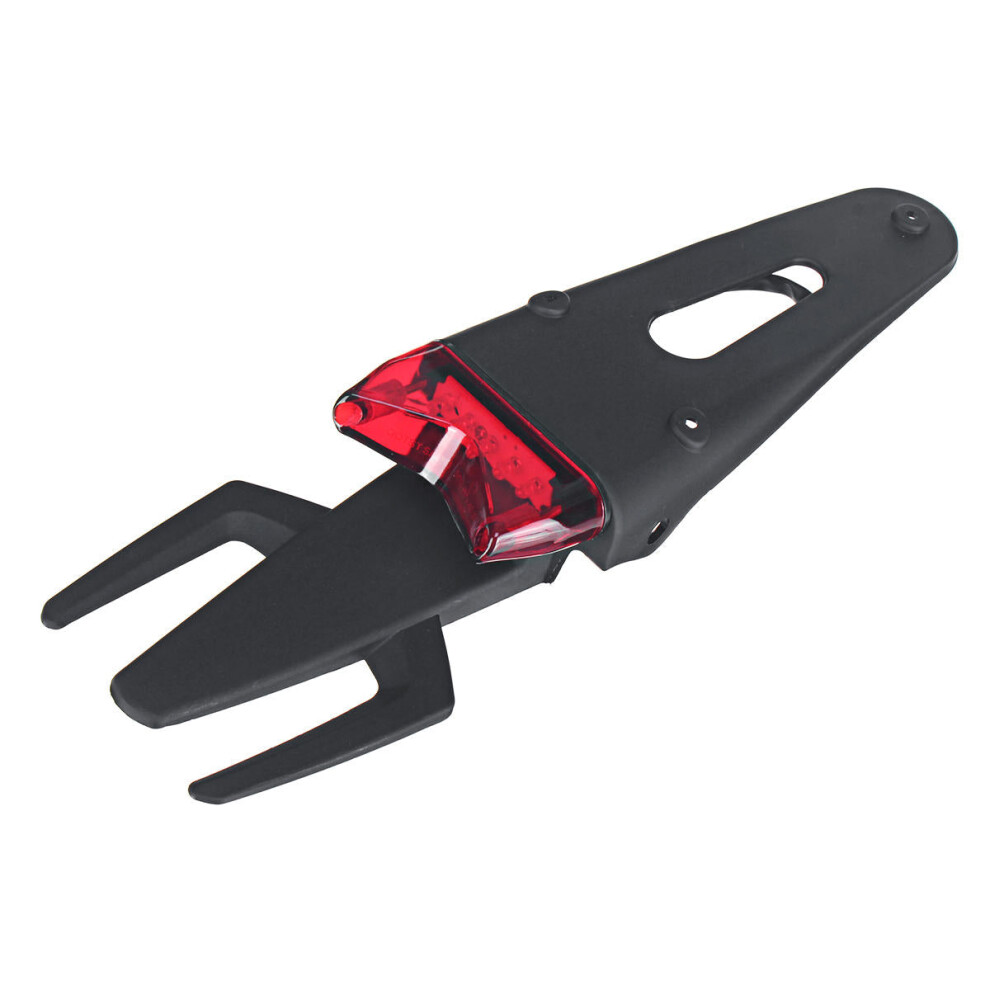 () 12V Motorcycle Led Brake Tail Rear Fender Lamp Dirt Bike Motocross Red/Light 9078193997774