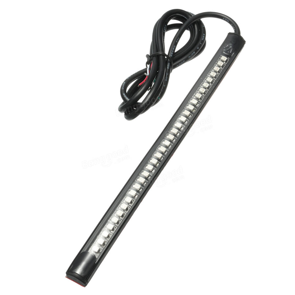 (48 Led) 12V Motorcycle Safety 48Led/36Led Strip Running Rear Brake Turn Signal Flexible Light 3592643652915