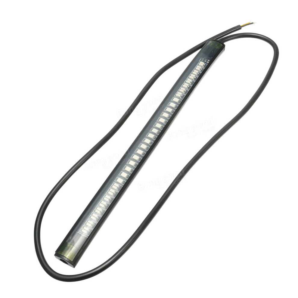 (36 Led) 12V Motorcycle Safety 48Led/36Led Strip Running Rear Brake Turn Signal Flexible Light 3592643652908