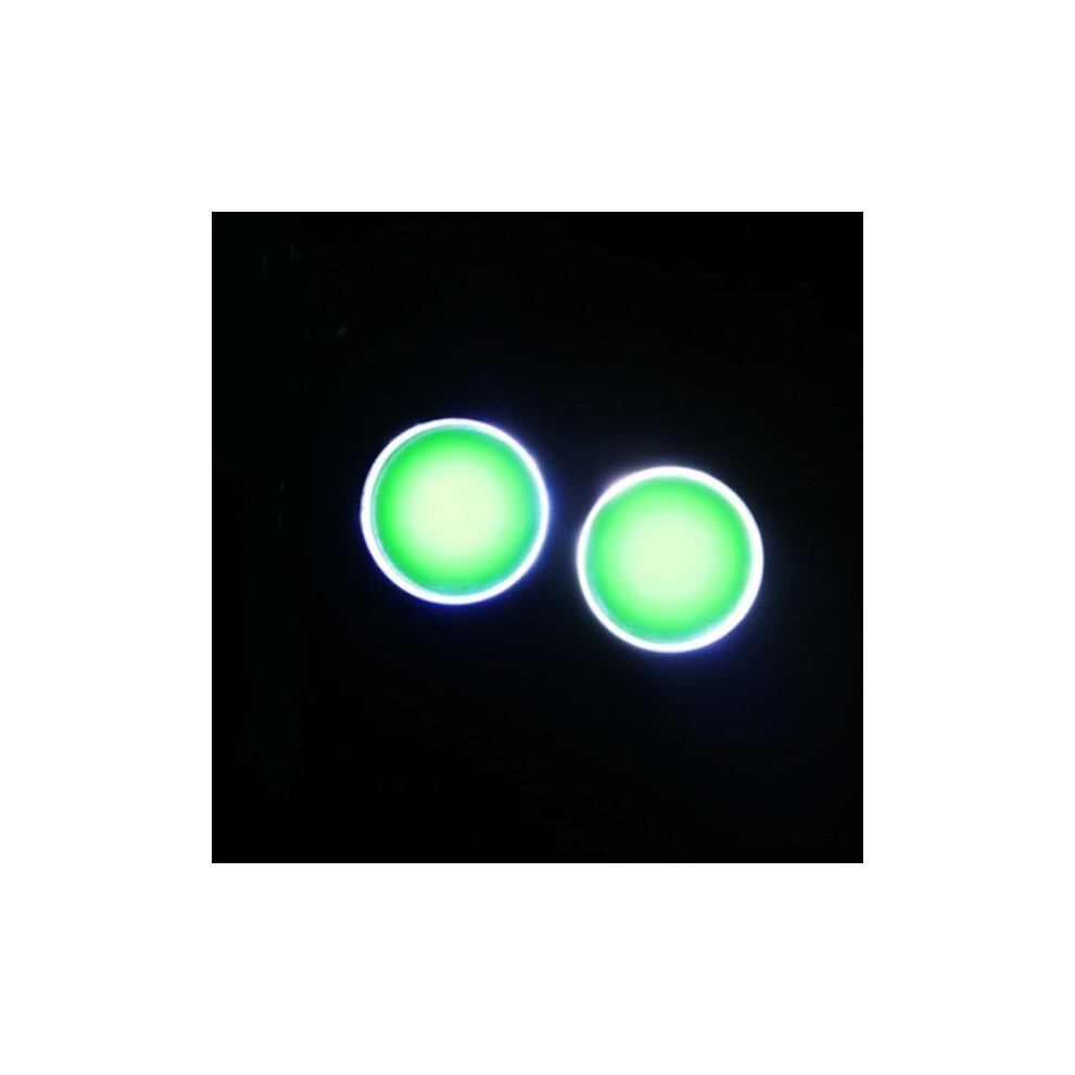 ( & ) 12V Motorcycle Led Lens Headlights Cold Fog Lamp Universal Green/White/Light 3592643653028