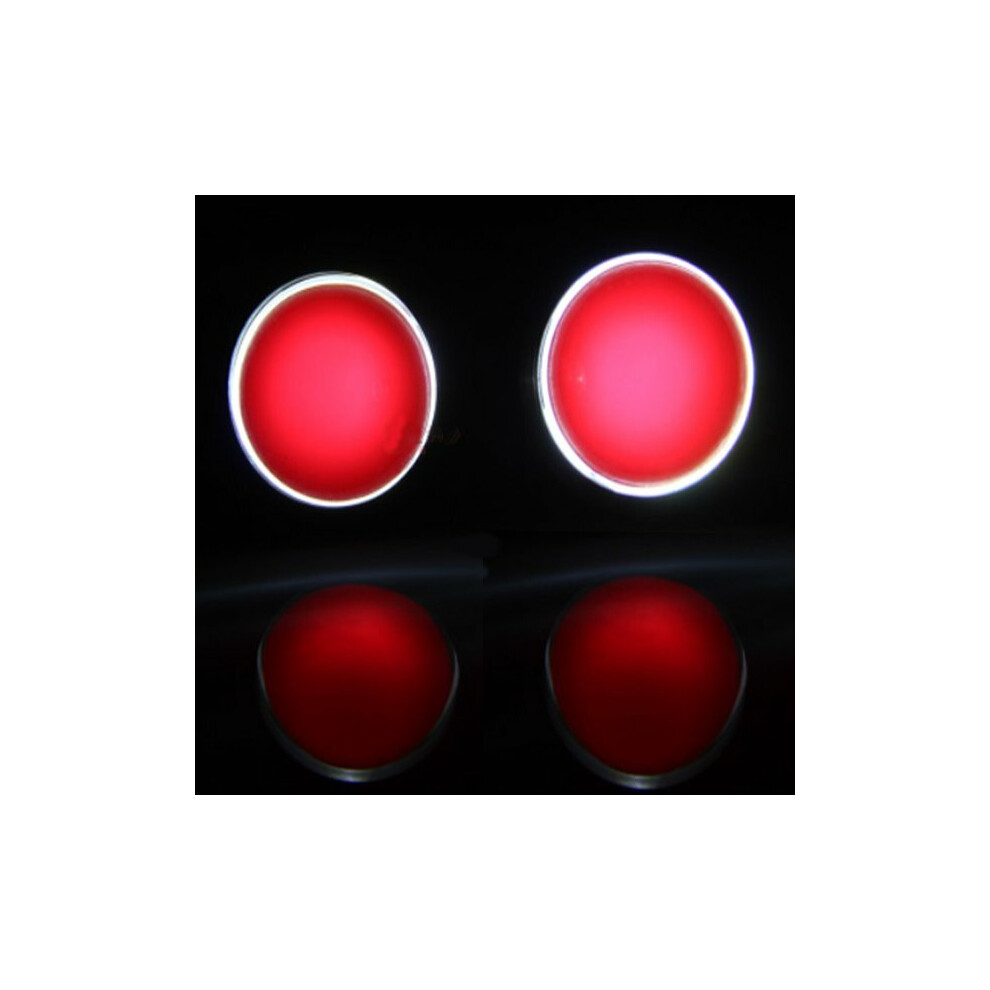 ( & ) 12V Motorcycle Led Lens Headlights Cold Fog Lamp Universal Red/White/Light 3592643653011