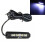 12V 0.3W Motorcycle Car 4 LEDs Tiny Rear Number Plate Light Lamp 7