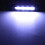 12V 0.3W Motorcycle Car 4 LEDs Tiny Rear Number Plate Light Lamp 9