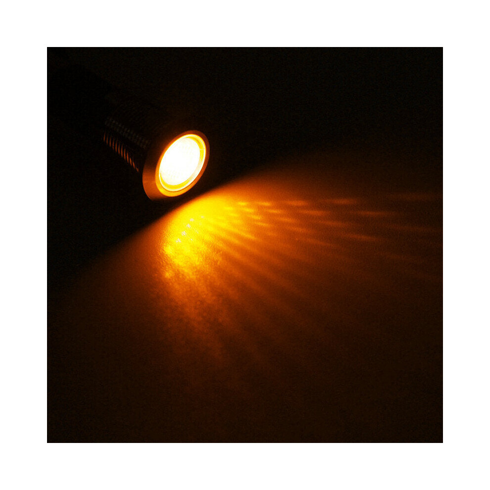 () 12V 10Mm Led Indicator Pilot Dash Dashboard Panel Warning Lamp Yellow/Light 9078193999006