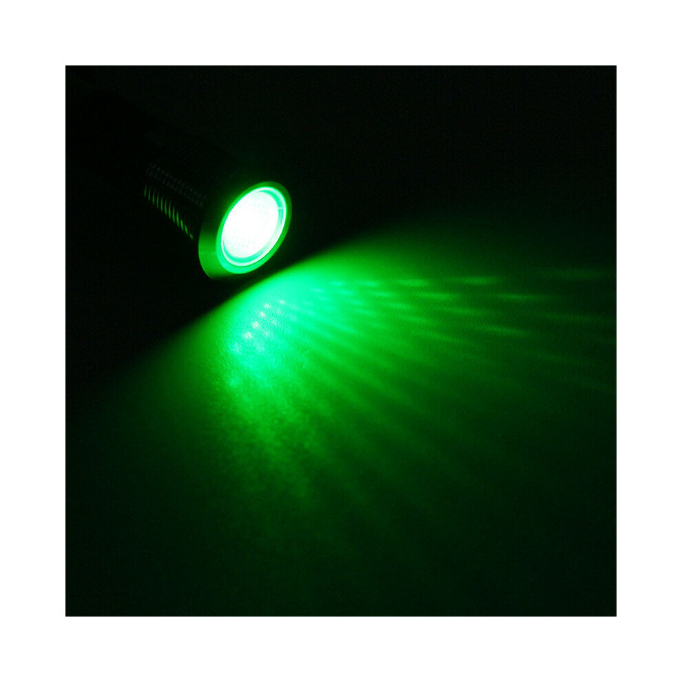 () 12V 10Mm Led Indicator Pilot Dash Dashboard Panel Warning Lamp Green/Light 9078193999013