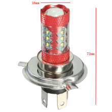 (H4) 12V Pair Motorcycle LED Fog Light Lamp Bulb White H11 H10 H7 H8 H4 9005 9006 P13W H16 H13