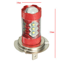 (H7) 12V Pair Motorcycle LED Fog Light Lamp Bulb White H11 H10 H7 H8 H4 9005 9006 P13W H16 H13