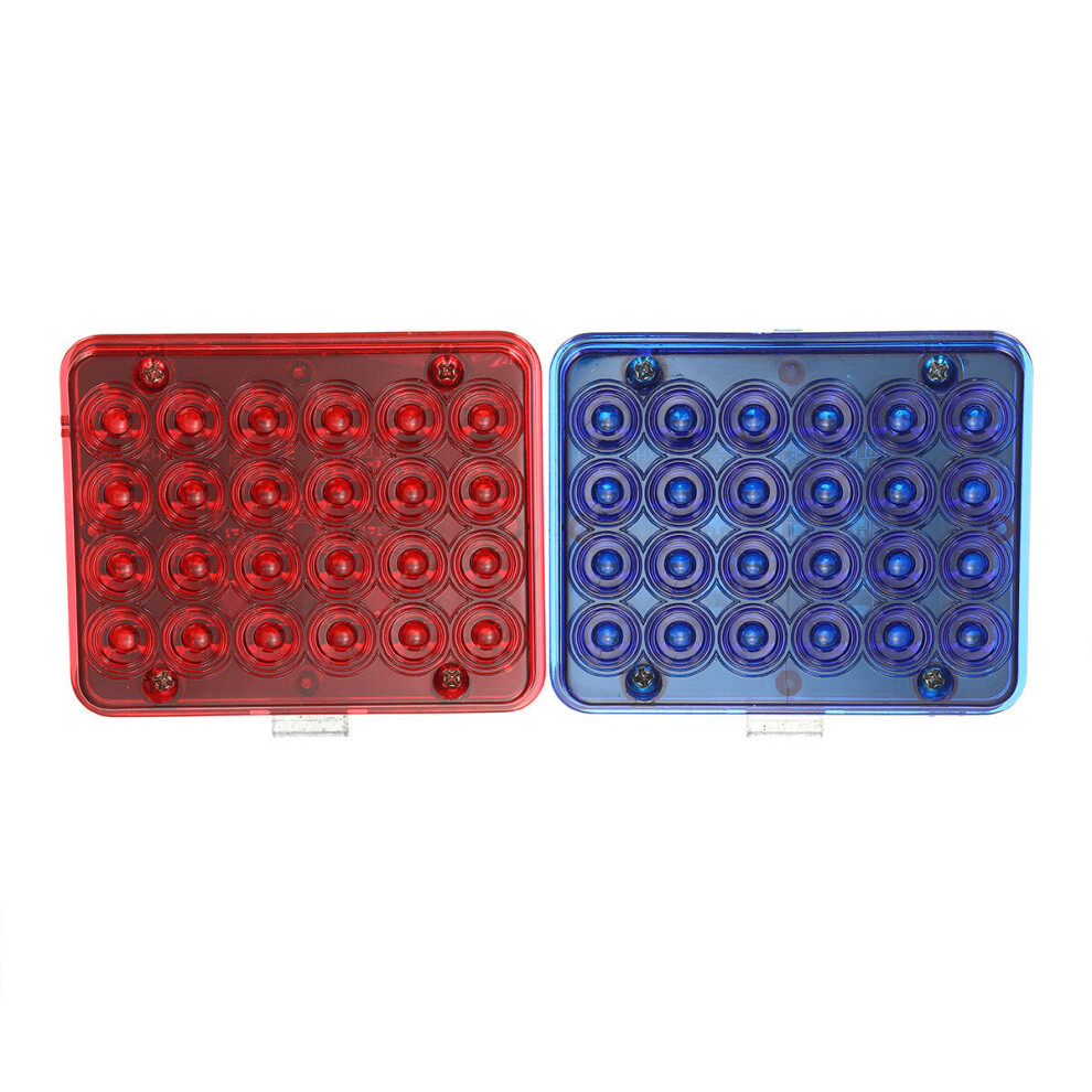 ( + ) 12V Led Recovery Bar Car Amber Emergency Flashing Strobe Beacon Truck Lamp Red/Blue/Light 3592643653097
