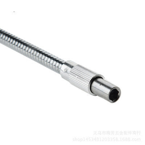 30cm 1/4inch Hex Flex Flexible Hose Screwdriver Extension Bit Holder 2
