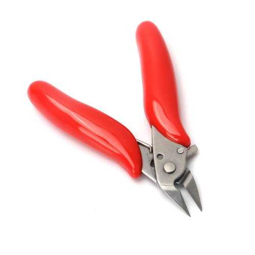 3.5inch Diagonal Cutting Pliers Wire Cable Side Flush Cutter Pliers with Lock Hand Tool 2
