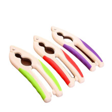(Green) 18X5.3cm Pencan Nutcracker Sheller Walnut Convenient Plier Walnut Almond Pecan Clip 3 Color