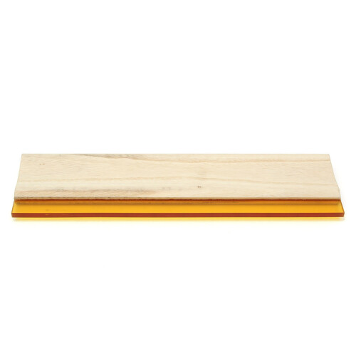 15.7inch 40cm Silk Screen Printing Squeegee Durometer Urethane Ink Scraper Blade 2