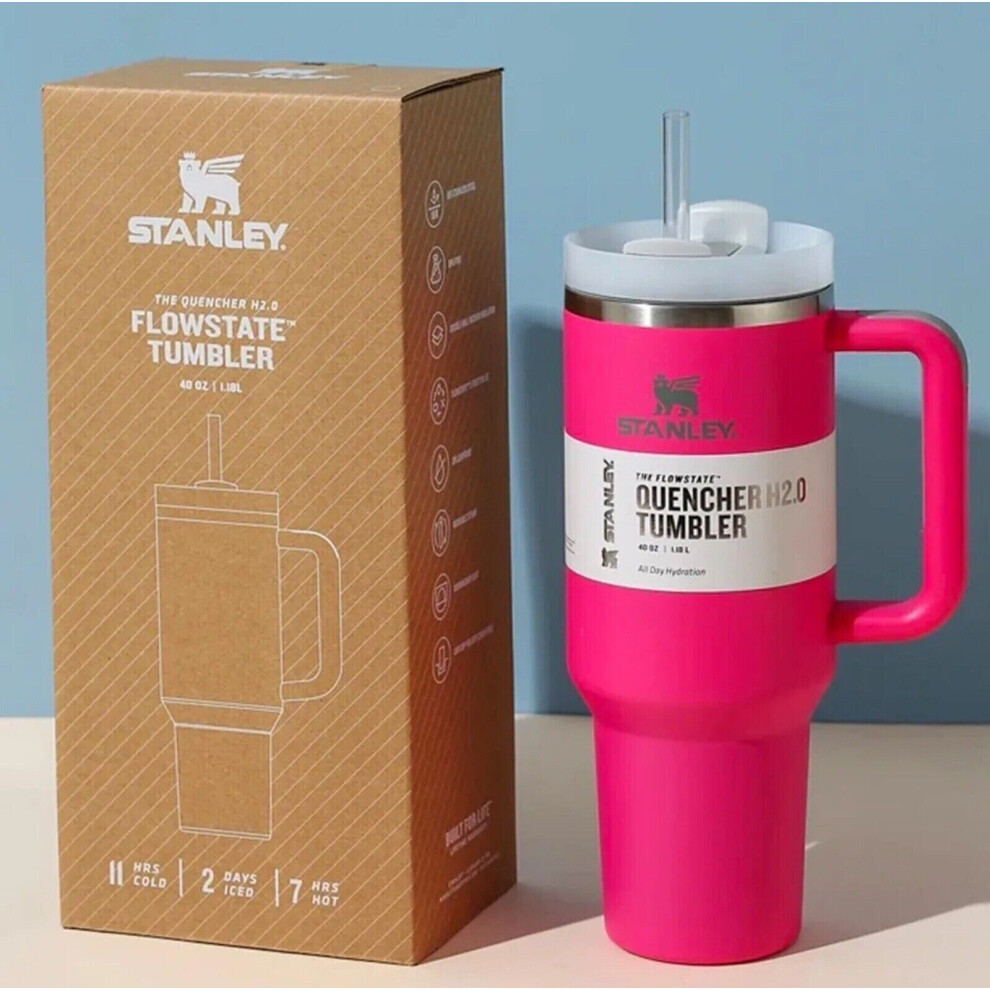 NEW Winter Stanley Quencher H2.0 FlowState Tumbler 40oz Cup 1.2L 