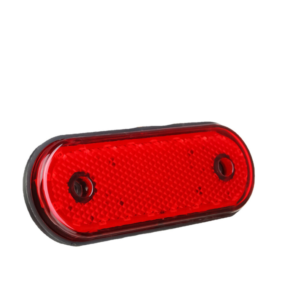 (Red) 1PC 24V 20 LED Side Marker Light Indicator for Truck Trailer Lorry Caravan