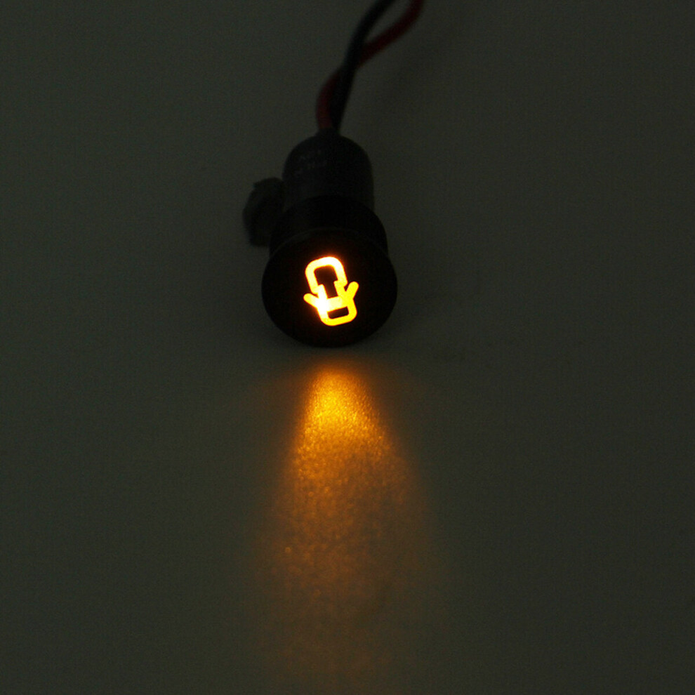(19) 12V 16Mm Metal Led Dash Panel Warning Pilot Indicator Lamp Boat Light 9078193998269