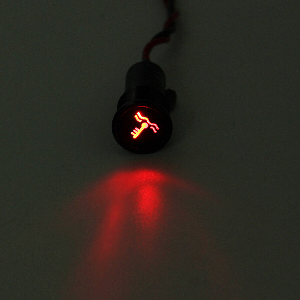 (13) 12V 16Mm Metal Led Dash Panel Warning Pilot Indicator Lamp Boat Light 9078193998368